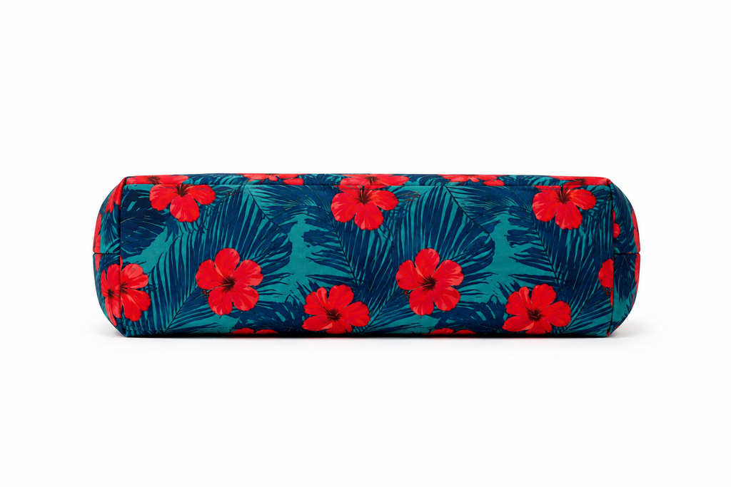 Hawaii Hibiscus Rope Tote Bag