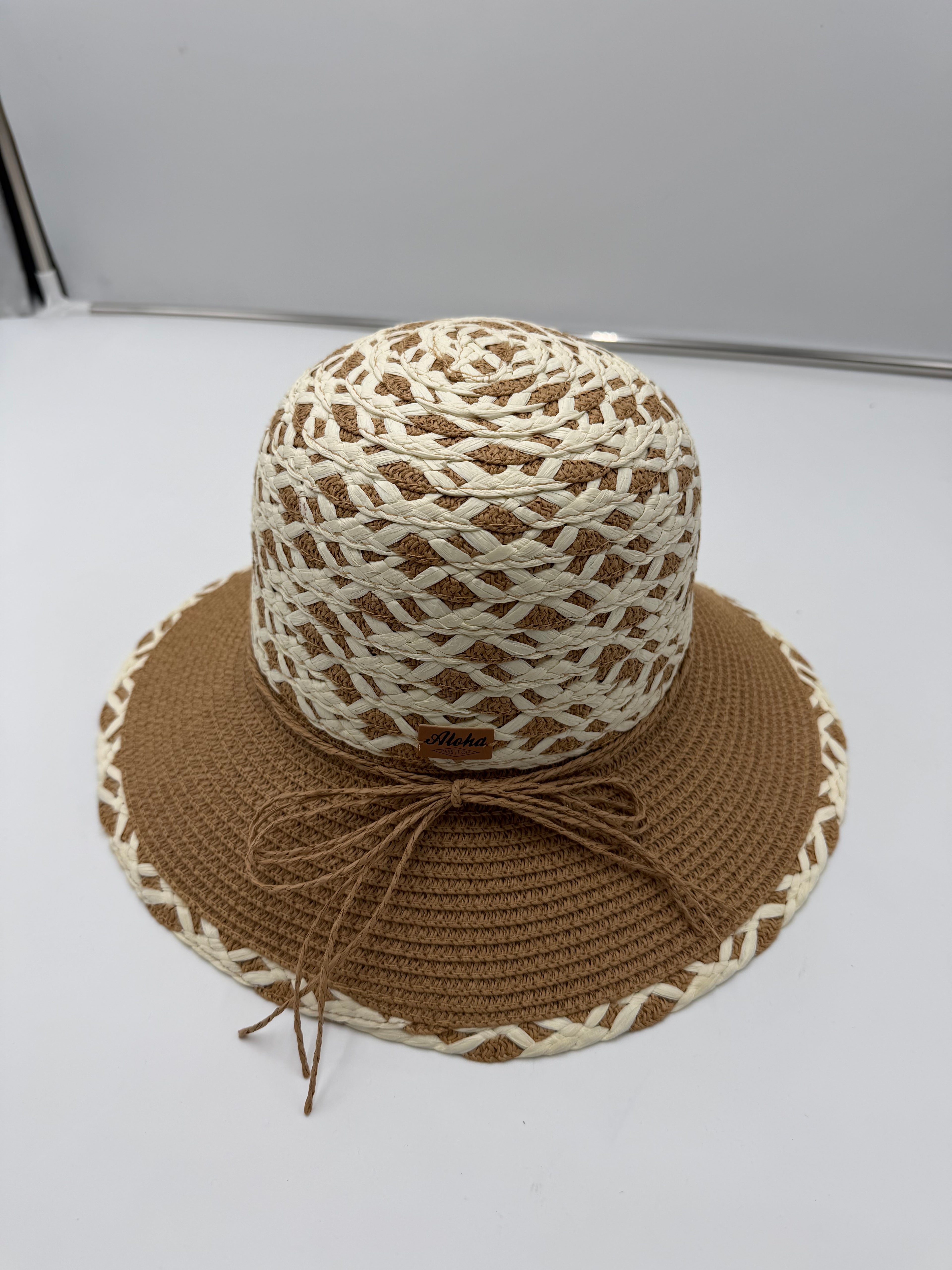 Island Weave Raffia Sun Hat
