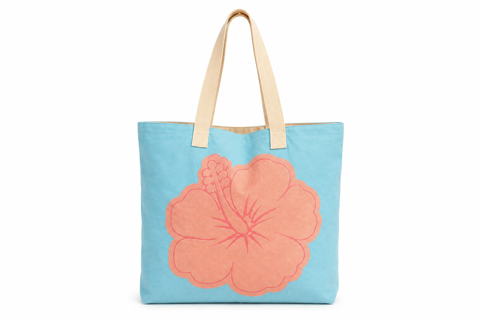 Hawaii X-Large Hibiscus Beach Tote Bag
