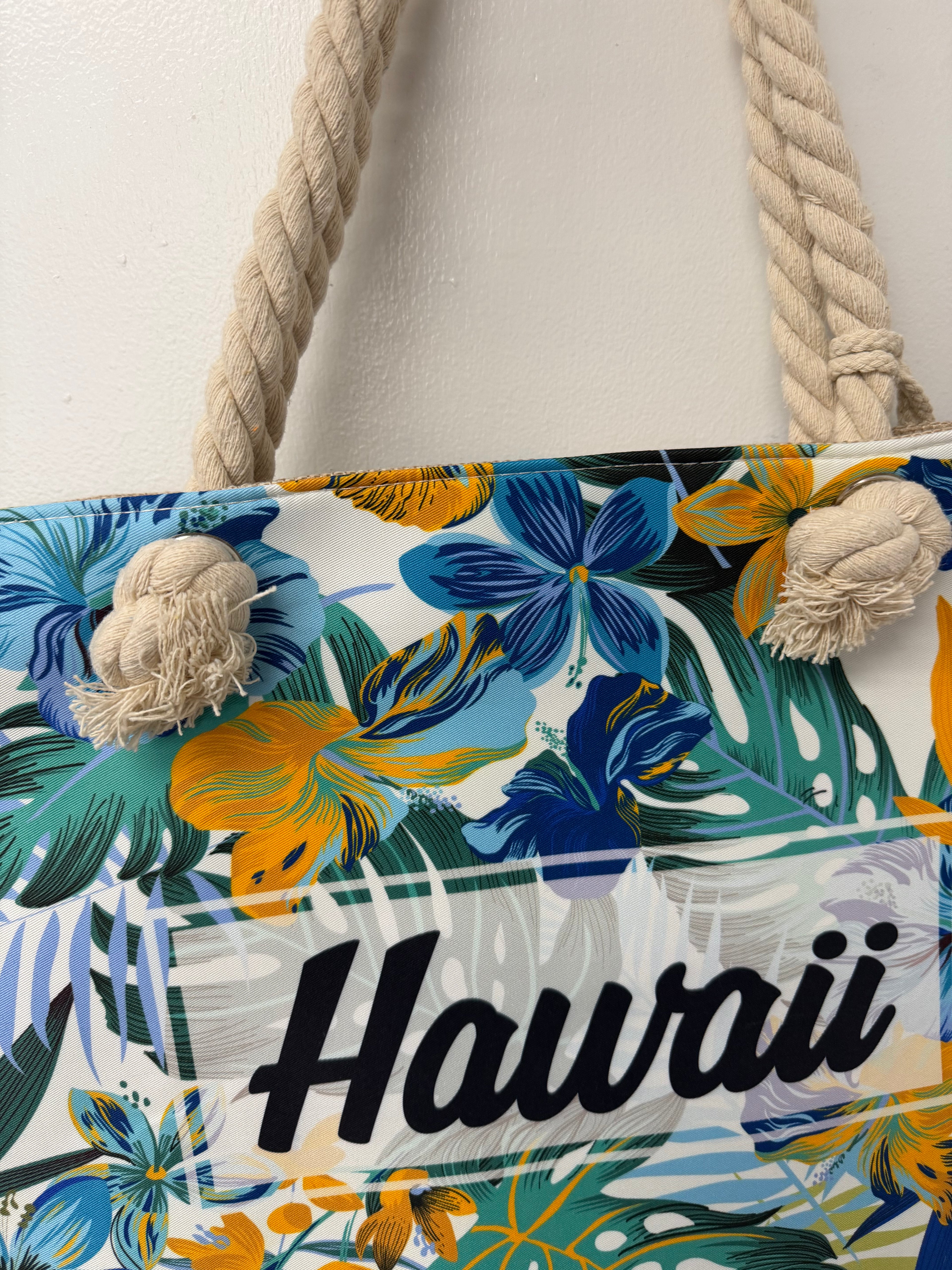 Tropical Bloom Hawai’i Tote Bag