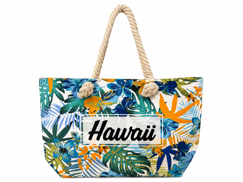 Tropical Bloom Hawai’i Tote Bag