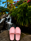 Pink Aloha Hawaii Slides